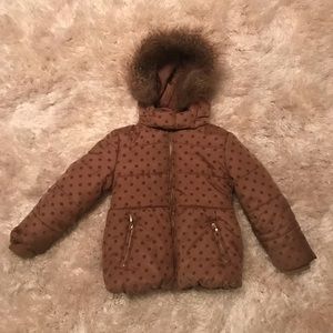 Little girls puffer coat